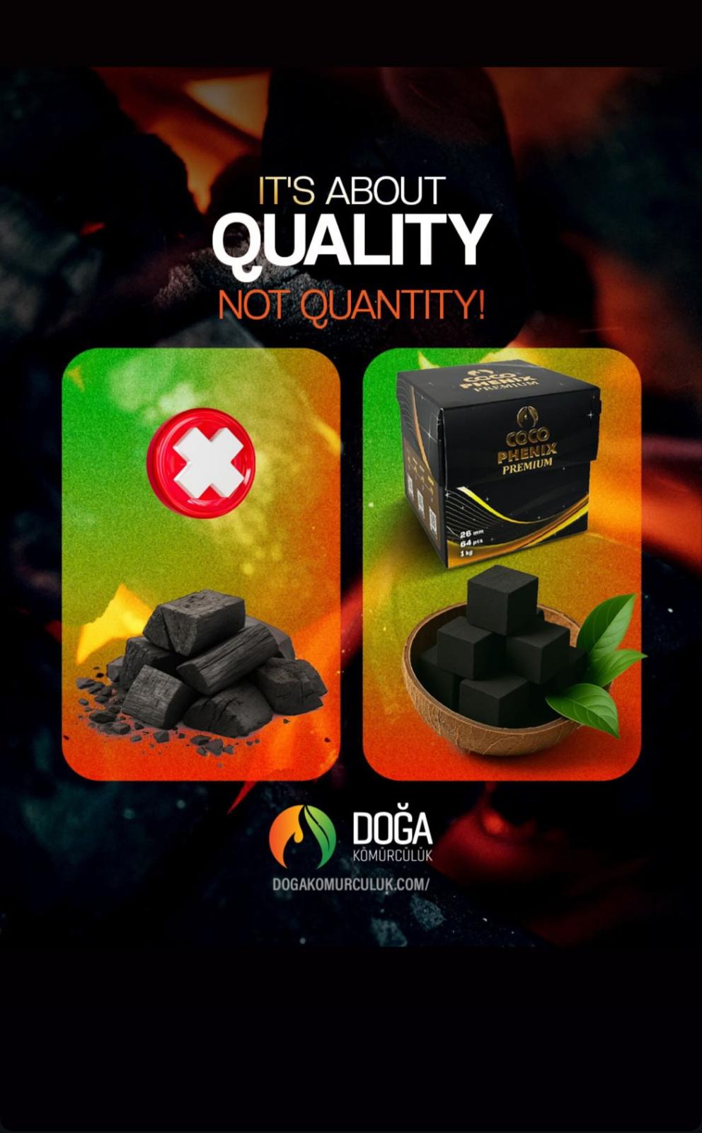 Coco Phoenix Premium Shisha Coal